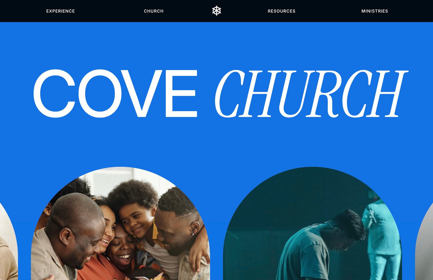 Cove | A Premium Squarespace 7.1 Website Template for Churches by Studio Mesa
