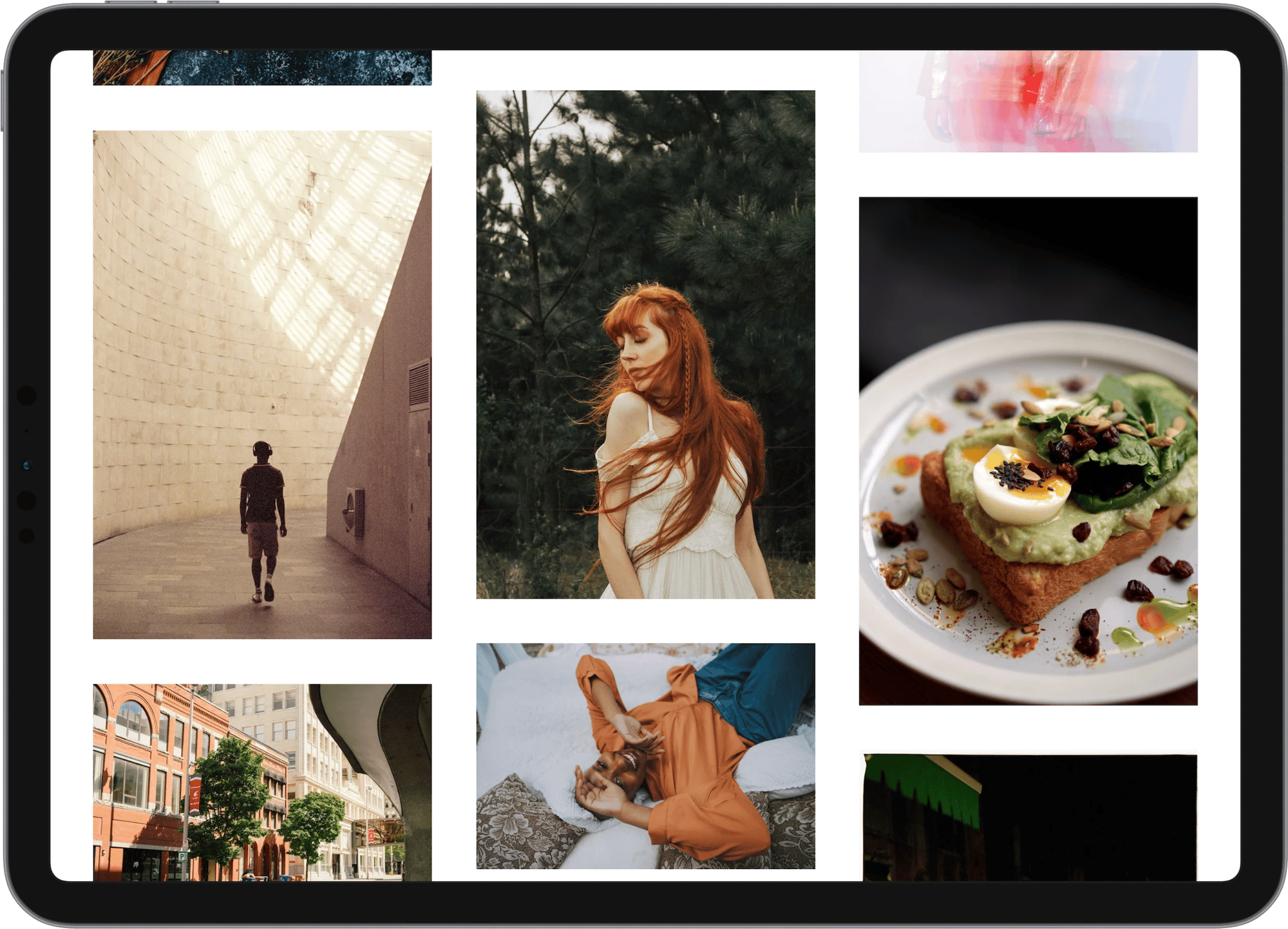 Tandem Squarespace template for photographers, shown on a desktop screen (5 of 7)