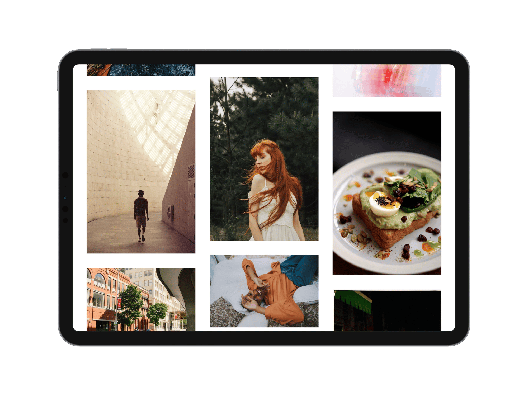 Tandem Squarespace template for photographers, shown on a desktop screen (5 of 7)