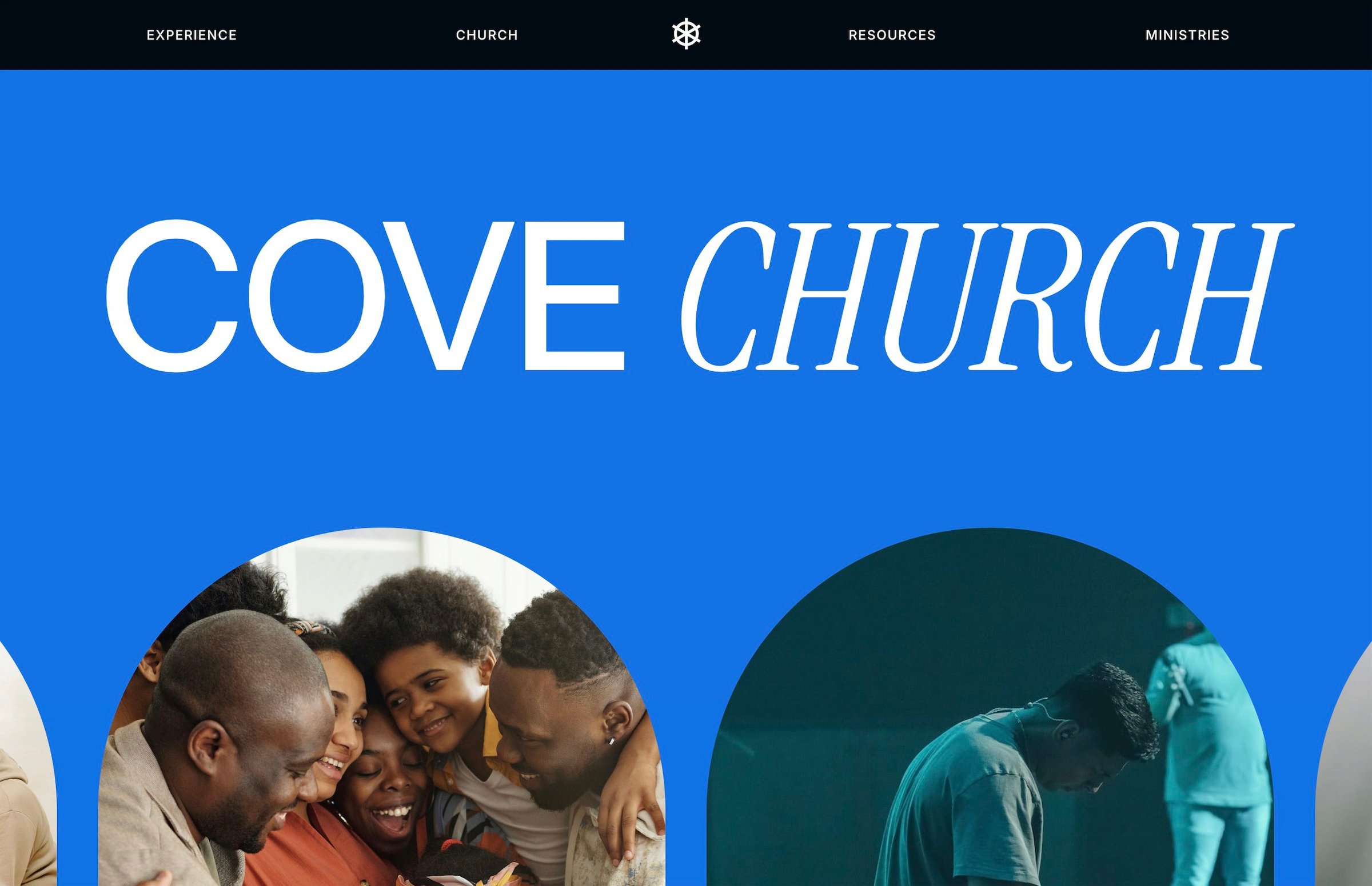 Cove | A Premium Squarespace 7.1 Website Template for Churches by Studio Mesa